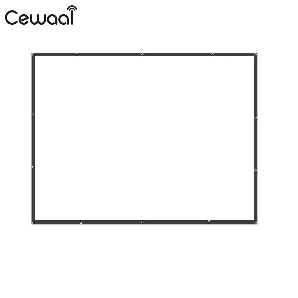 4:3 проекционный экран проектор занавес свадьбы тень марионетки квадраты Прочный портативный