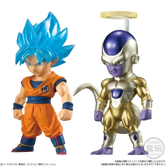 "Dragon Ball SUPER" BANDAI ADVERGE специальная коллекция 02 Набор фигурок 8 шт Гоку Гохан готенкс Фриза Буу Гоку-черный