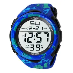 OTOKY 2019 Роскошные для мужчин аналоговый цифровой Военная Униформа светодиодный водостойкие наручные часы Спорт Человек часы 0405
