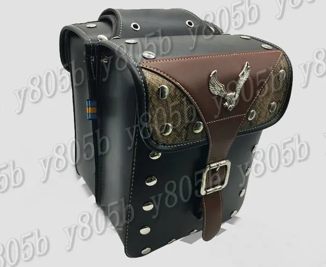 Motorcycle Saddle Bags Side Bag For Honda Shadow Spirit Sabre Aero ACE