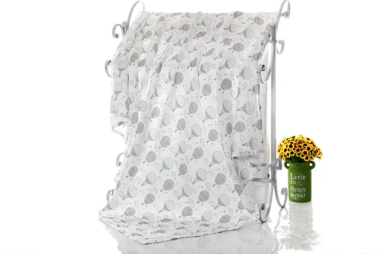 Baby Muslin Swaddles Soft Newborn Blankets Bath Quilt Gauze Cotton Infant Wrap Sleepsack Play Mat Baby Deken
