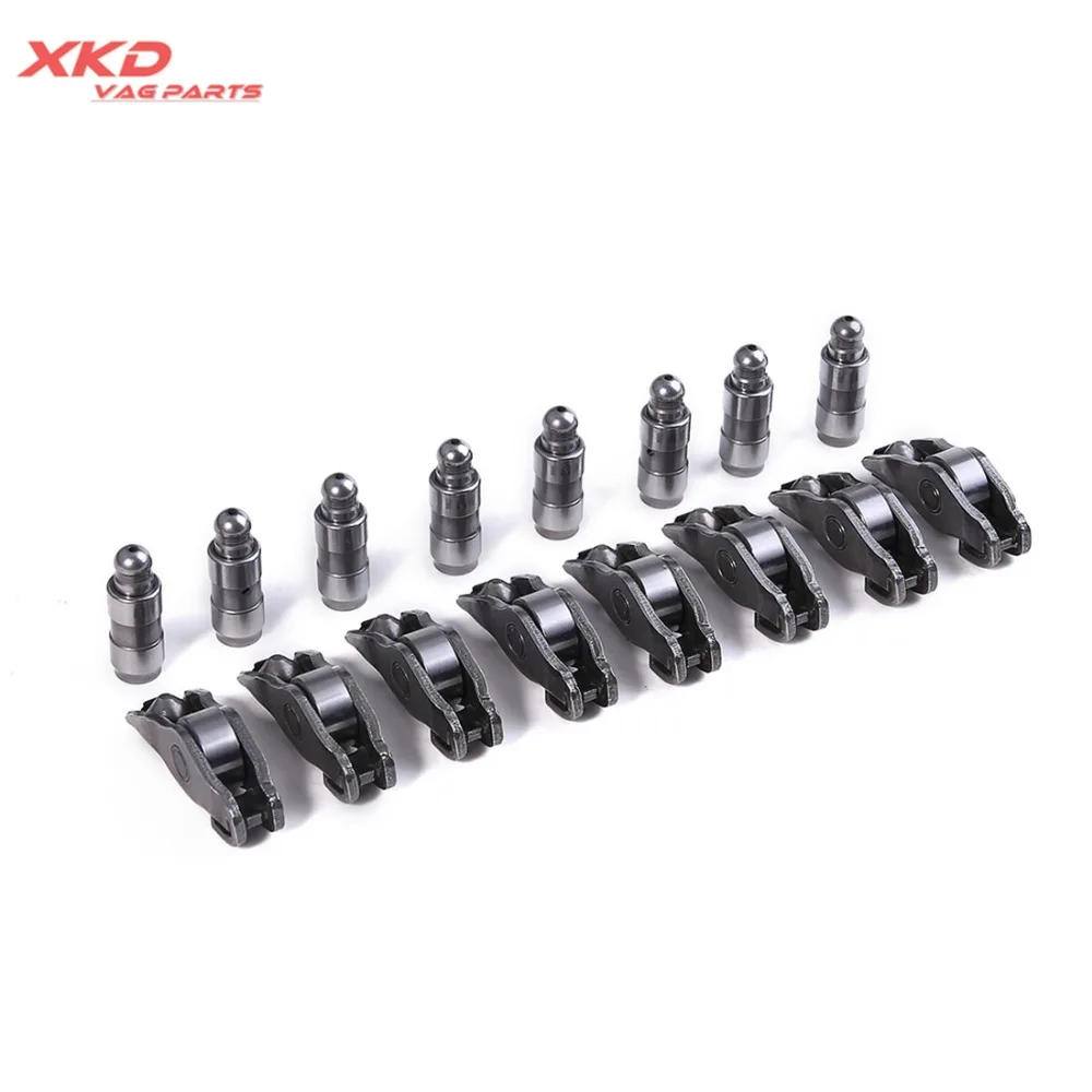 Клапаны двигателя 2 0 T подъемники и рокер для Golf MK6 Je tta A udi A3 TT 06E 109 417 E 022 423 D|lifter