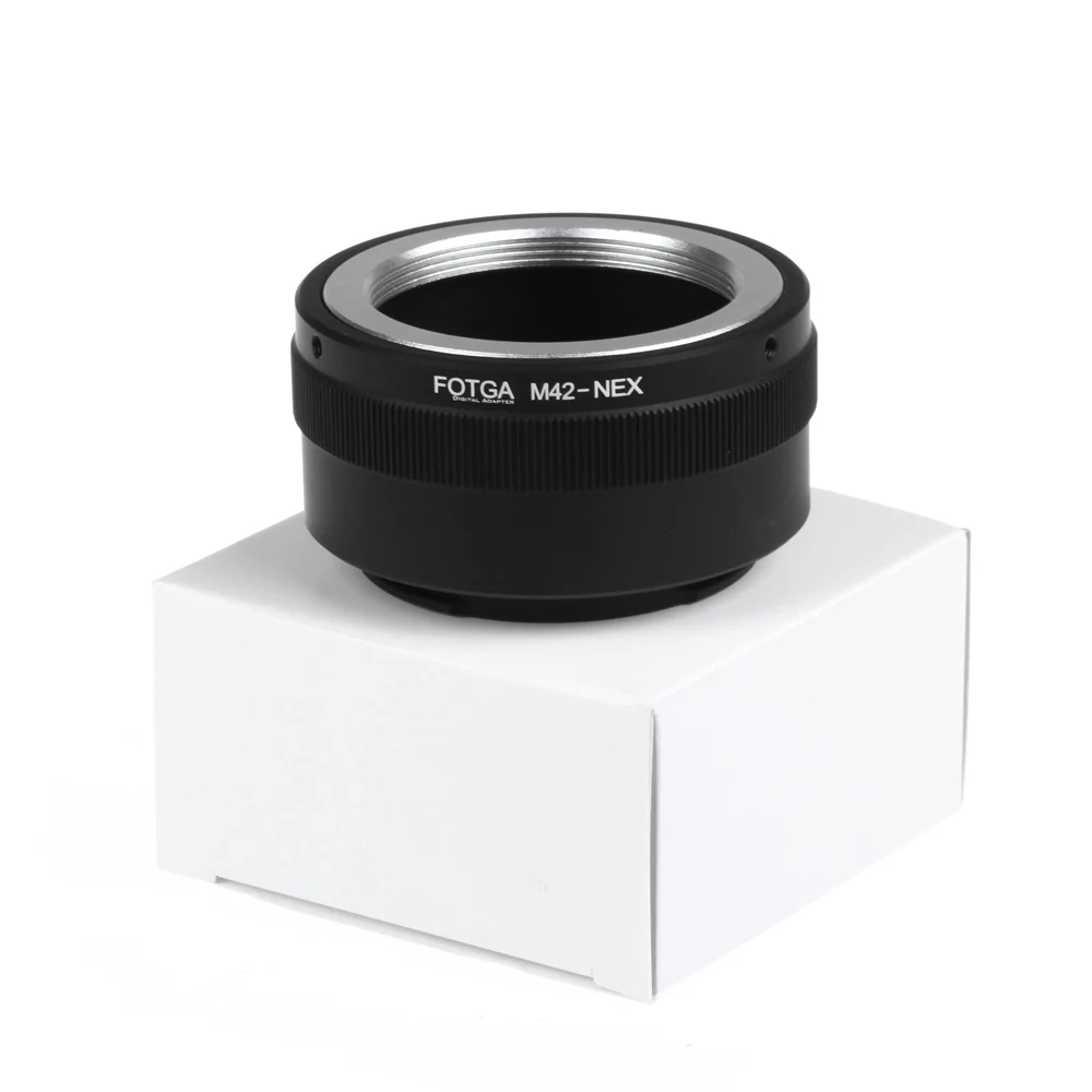Кольцо адаптер Fotga M42 для объектива Sony NEX E mount NEX3 NEX5n NEX5t A7 A6000|Адаптеры объектива| |