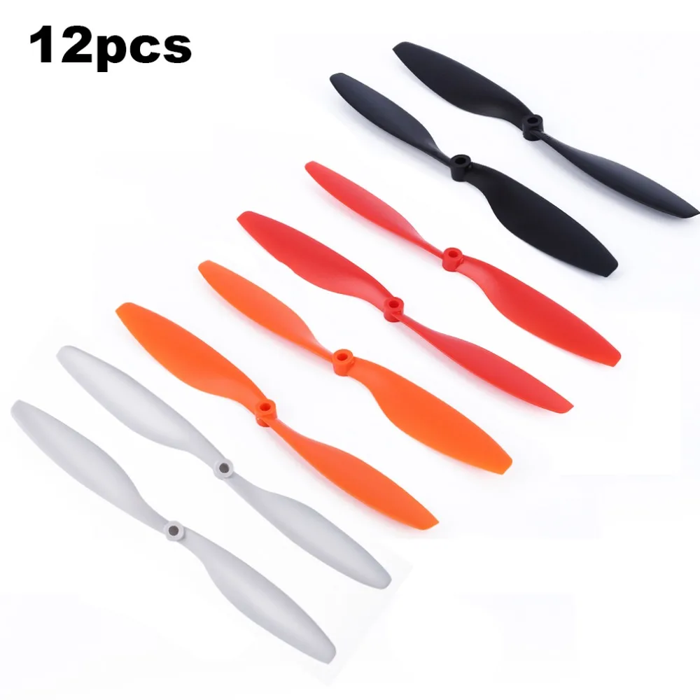 12pcs 10x4.5 1045 1045R Propeller Replacement Props for DJI F450 F550 Multi-Copter RC Camera Drone Spare Parts CW CCW Wing Kits 12pcs 10x4.5 1045 1045R Propeller Replacement Props for DJI F450 F550 Multi-Copter RC Camera Drone Spare Parts CW CCW Wing Kits