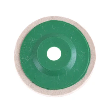 

1pc Wool Felt Polishing Wheel 4inches Wool Felt Buffing Polisher Wheel Disc Pad Angle Grinder Polisher Tools