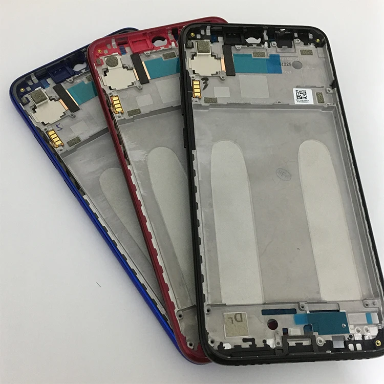 Для Xiaomi Redmi Note 7 средняя рамка Корпус рамка для Note 7 Pro Поддержка LCD передняя рамка с Мощность гибкая печатная плата с кнопками регулировки громкости Запчасти