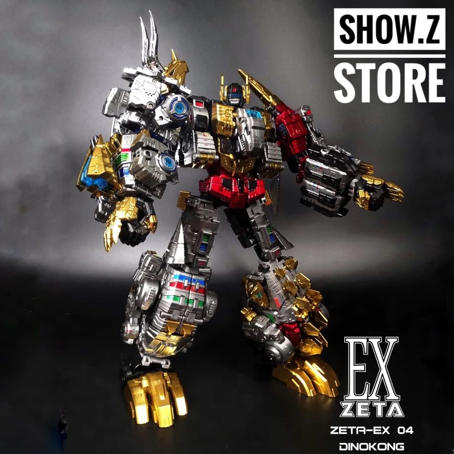 

[Show.Z Store] Zeta Toys EX-04 Dinokong Dino Combiner The Beast Set of 5 (Grimlock, Snarl, Sludge, Slag & Swoop)