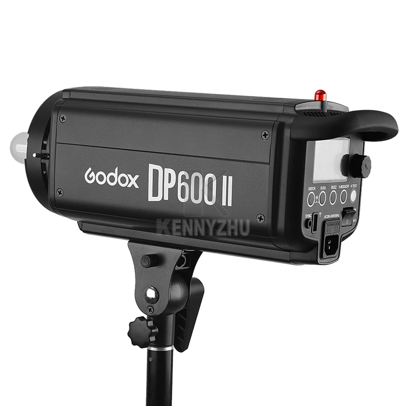 DHL, Беспроводной студийный стробоскоп Godox DP600II 600Ws 2,4G, студийный стробоскопический светильник 600 Вт GN80, Профессиональный светильник для фотосъемки, светильник-вспышка