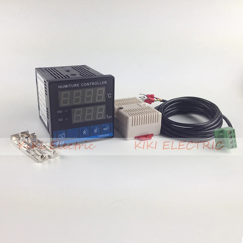 Зеленый Хо использование/хлеб брожения коробка использовать контроллер температуры и влажности TDK0302 работать с нагревателем и охлаждающим вентилятором или увлажнителем