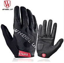 WHEEL UP Full Finger Cycling Glove Sport Shockproof Gloves Anti-Slip Bike Bicycle Gloves Touch Screen MTB Road Bike Gloves inbike cycling gloves touch screen bike sport hiking shockproof gloves for men women mtb road bicycle full finger phone glove