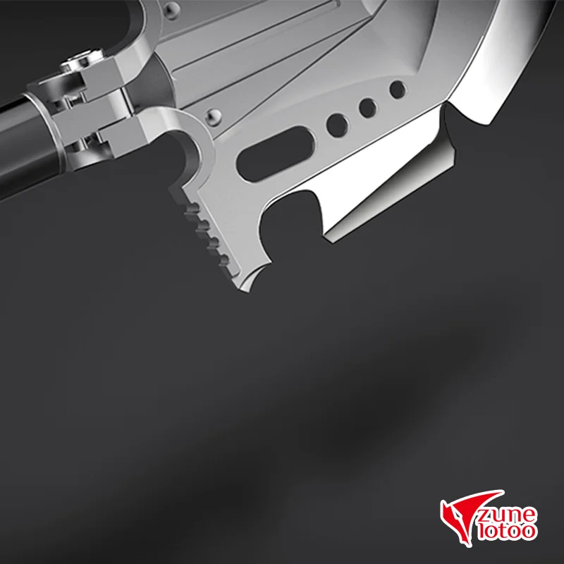 Zune Lotoo Annihilate Outdoor Survival Tactical Folding Camping Shovel, Military Equipment, Emergency Multitool, With Battle Axe