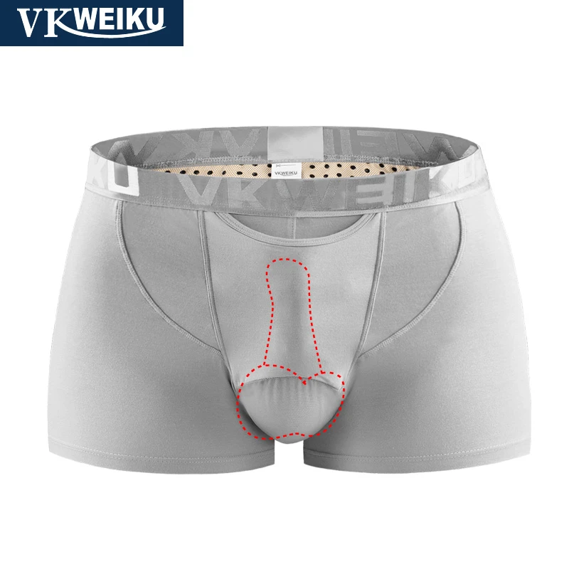 Sexy Mens Penis Underwear Supreme Boxers Shorts The Bullet Separation