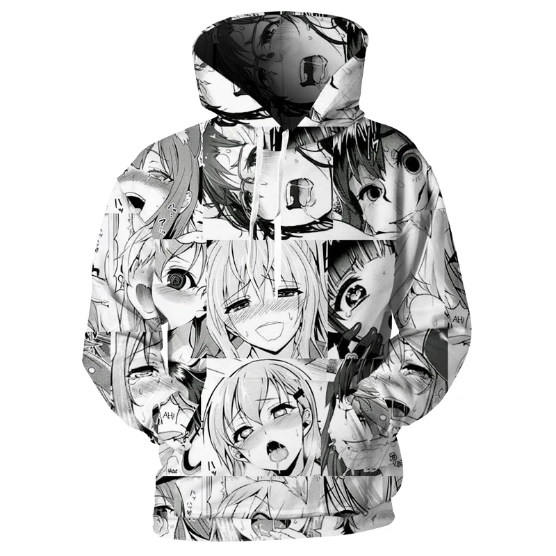 Cloudstyle 3D Print Anime Hoodies Men Clothes 2018 Cartoon Girls Hoody ...