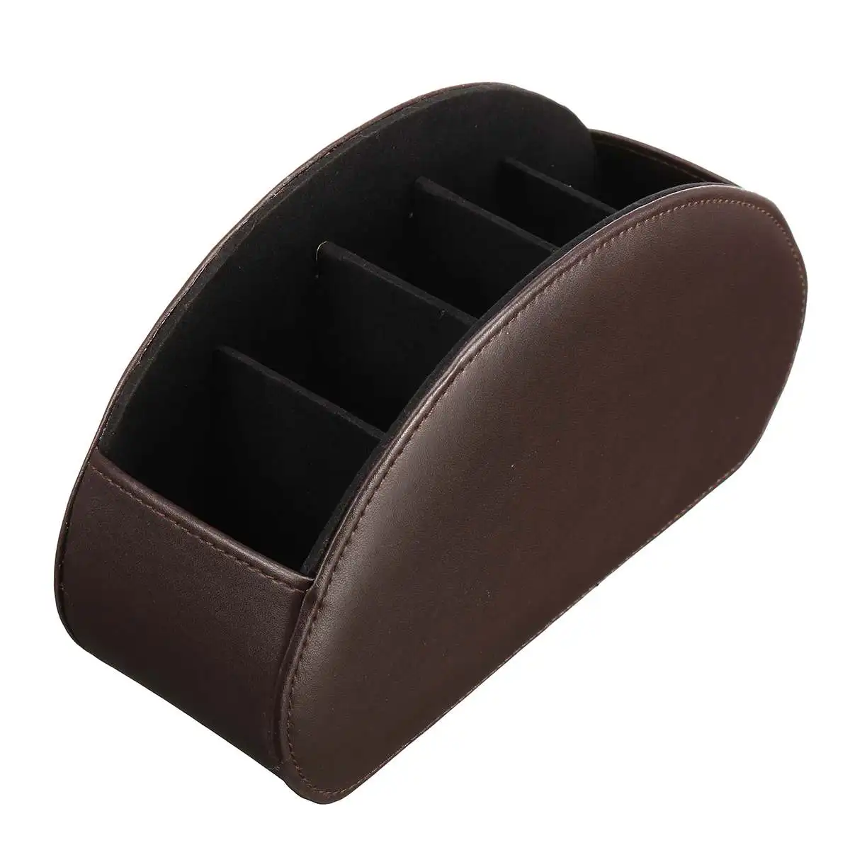 Высокое качество кожаная коробка для хранения многофункциональный настольный органайзер ящик для хранения Офис держатель телефона, пульта дистанционного управления стенд