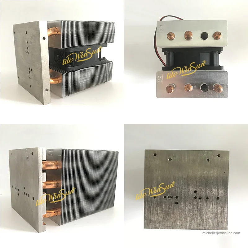 1x Headsink Litewinsune SSD-90 SST-300 YYT-320 высокое Мощность излучатель светодиодный "Сделай сам! светильник источник радиатора светодиодный привод Питание аксессуары - Цвет: 1x Headsink