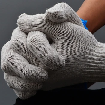 

ZK30 New Safety Gloves Cotton Wear Labour Protection Protective Gloves Dropshipping