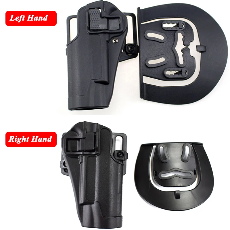 

Quick Drop Hunting Shooting Gun Belt Holster Tactical Colt 1911 Army Combat Pistol Left / Right Hand Gun Carry Case Holster