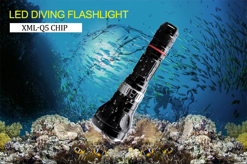 Led Diving Flashlight (1)