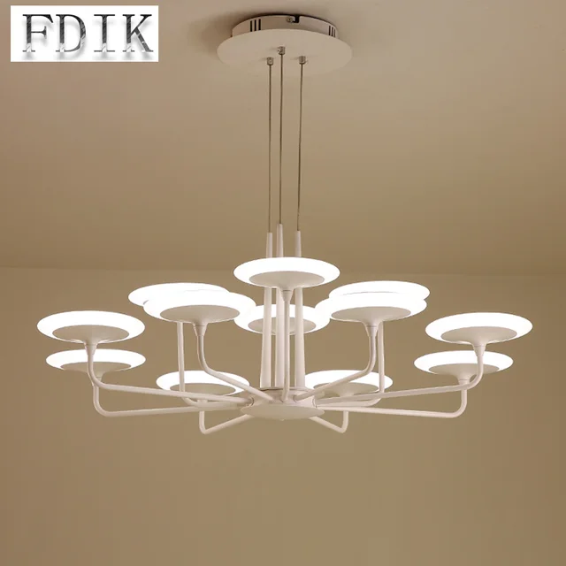 Simplicity Post Modern Living Room Pendant Lights Ac 220v Double Simplicity Post Modern Living Room Pendant Lights Ac 220v Double Color Dimmable Led Lamp Villa Restaurant Hanging Light