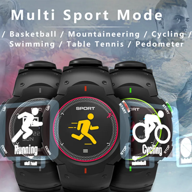 

696 F13 Smart Watch Waterproof IP68 NO.I Smartwatch Bluetooth Heart Rate Monitor Remote Camera Sports Wristband PK F6 F7 kw18