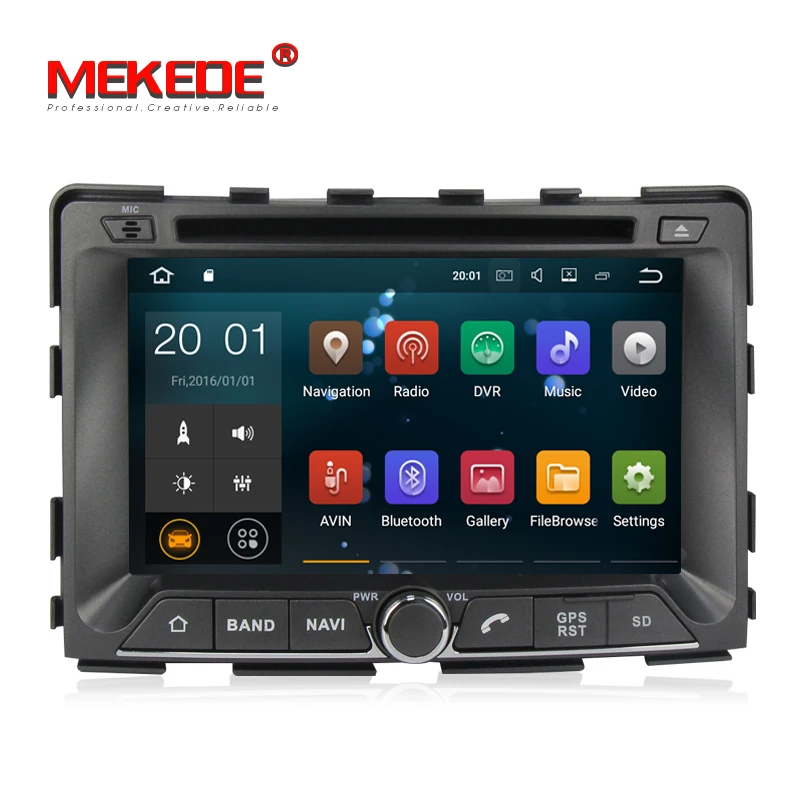 

2G RAM 2 Din 7" Android 7.1 Car Multimedia Player For SsangYong RODIUS Car Radio Stereo Quad Core Audio DVD Player