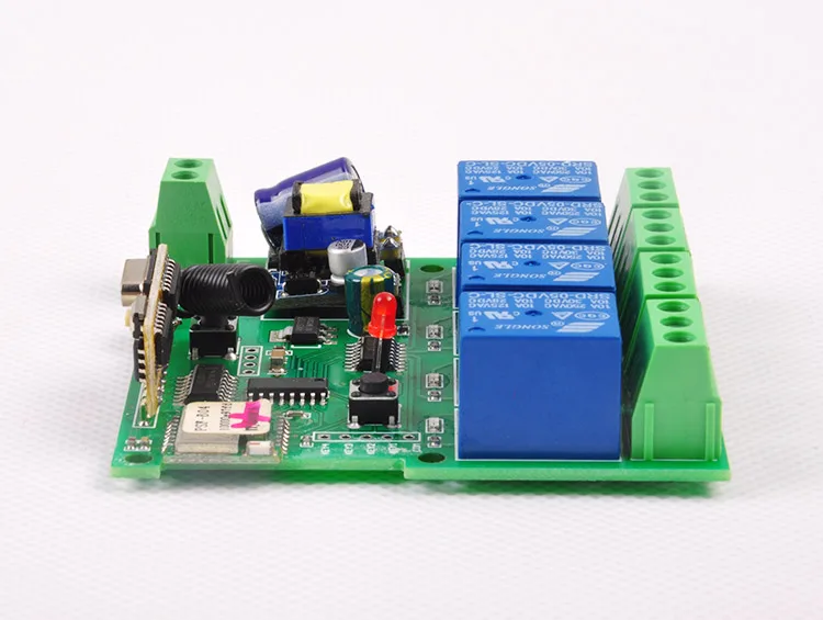 Usb5V/dc7 32v 4 канала реле WI FI переключатель 433 мГц РФ получит Jog толчковой