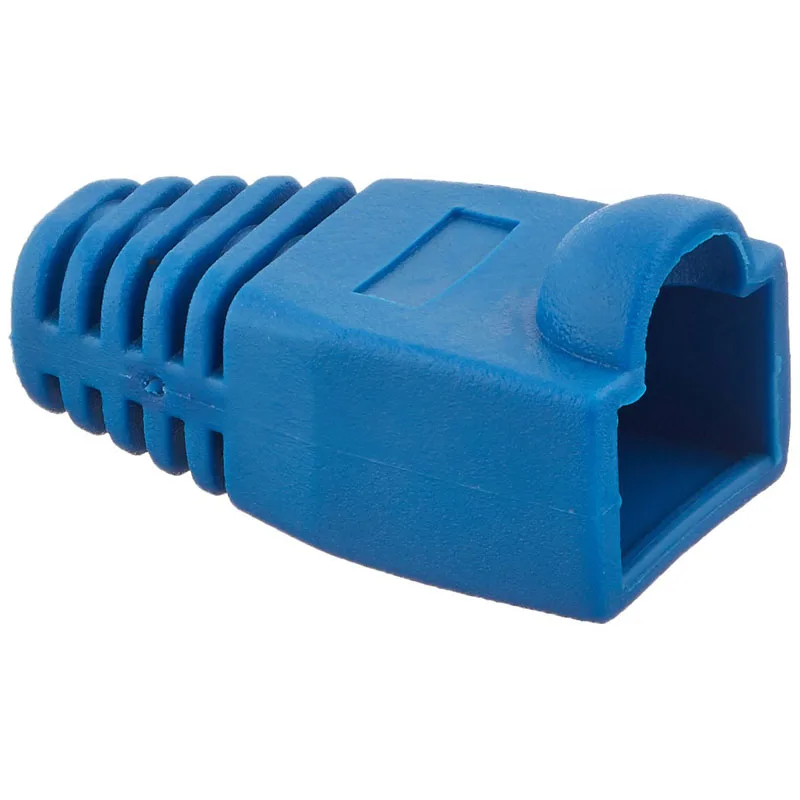 Uxcell 100 шт. Мягкие пластиковые Ethernet RJ45 Кабельный соединитель сапоги заглушка новое