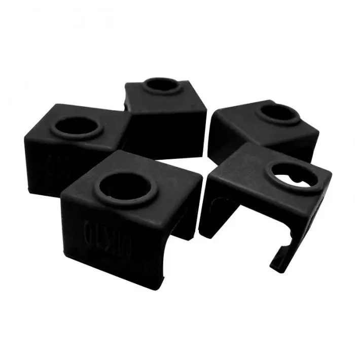 1/3 шт. MK10 силиконовые носки Нагреватель Крышка блока для Wanhao i3 qidi Tech Flashforge IJS998