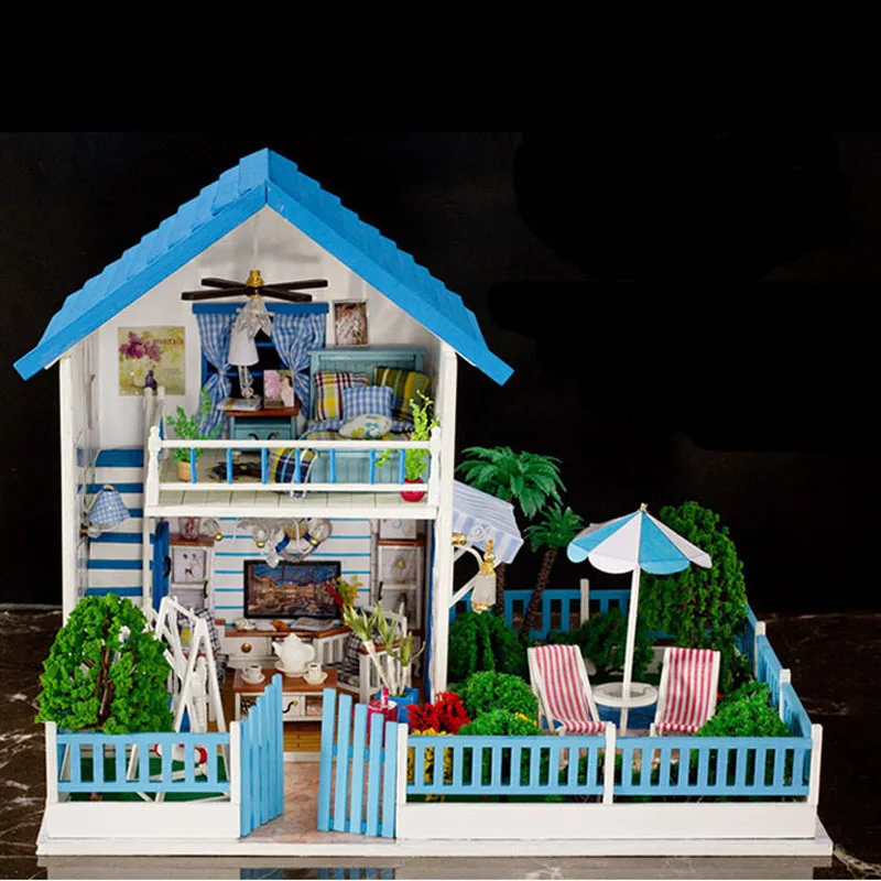 seaside villa dollhouse