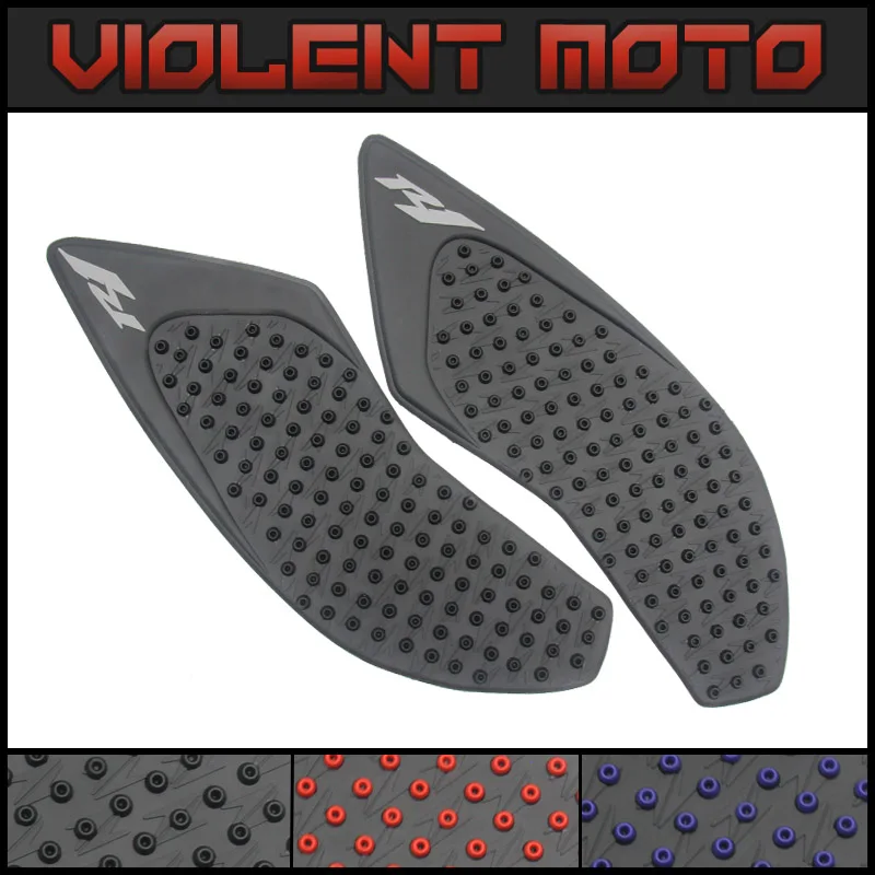 

For 2015 2016 2017 2018 Yamaha R1 YZF R1 R1M R1S 15 16 17 18 Motorcycle Tank Traction Side Pad Gas Fuel Knee Grip Decal