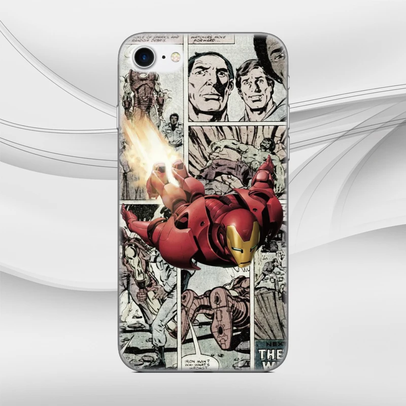 Print Bumper Comics Marvel Super Hero Cover Soft TPU Phone Case For Google Pixel 2 3 4 3A XL 2XL 3XL Lite 4XL Rubber Fundas