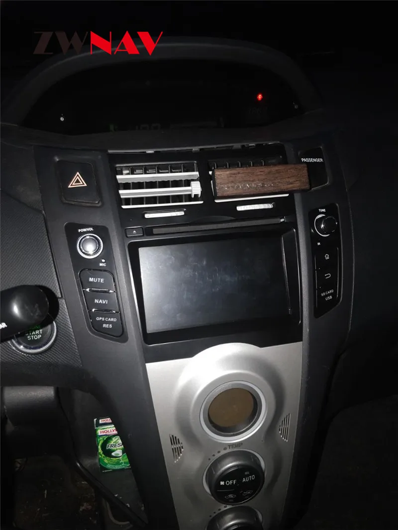 Sale Android 8.0 8 Core RAM 4GB ROM 32GB Car Screen Radio For Toyota Yaris 2005-2011 Black Car DVD Player GPS Navigation Doble DIN 14