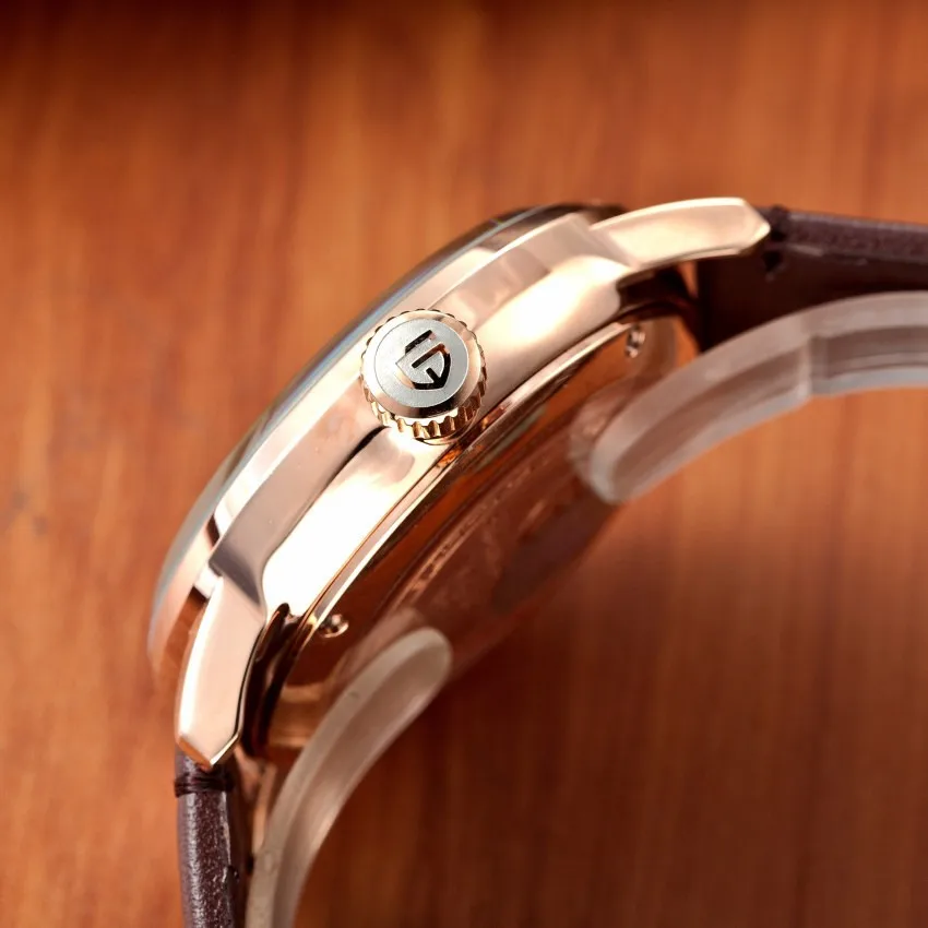 Pagani Дизайн Часы Для мужчин Элитный бренд Повседневное кварцевые часы Бизнес наручные часы Пояса из натуральной кожи мужской часы Relogio Masculino