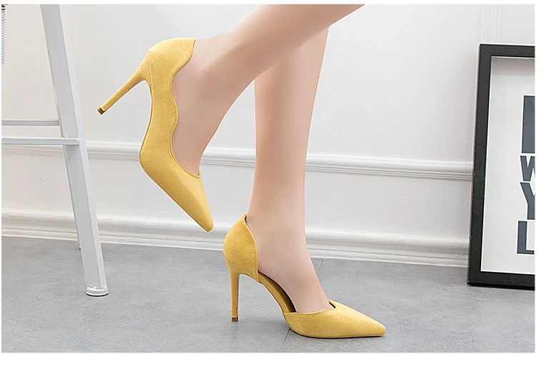 JIANBUDAN/высококачественные женские туфли-лодочки для торжеств; женские офисные туфли в сдержанном стиле; элегантные свадебные туфли на высоком каблуке 10 см