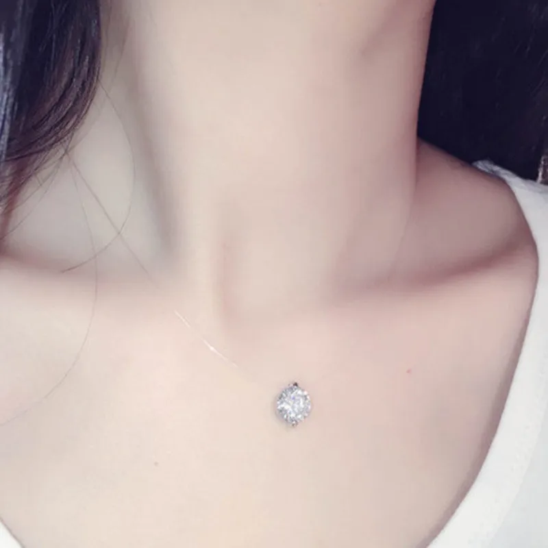 колье на леске. украшение на леске на шею. камушек на шее. подвеска камушек на тонкой цепочке. камушек на шее.