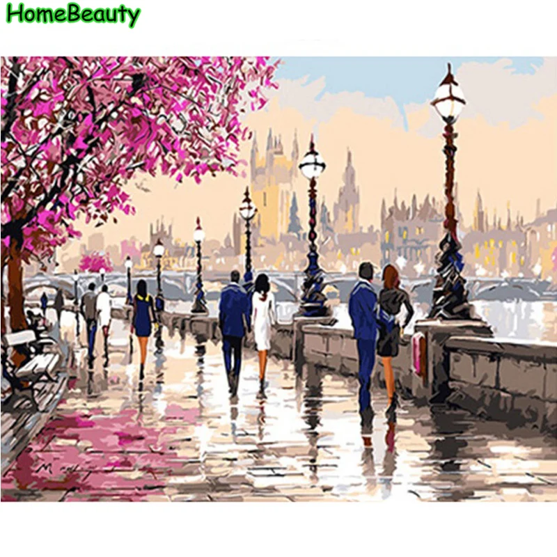 

Painting calligraphy acrylic pictures by numbers Modular painting for living room canvas wall art coloring by number PH9231