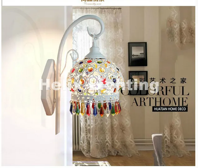 Tiffany Decor Wall Lamp Baroque Colorful Tiffany Decor Wall Lamp Baroque Colorful Mounted Light For