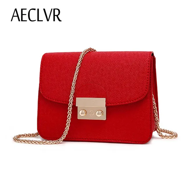 AECLVR Small Women Bags PU leather Messenger Bag Clutch Bags Designer Mini Shoulder Bag Women ...
