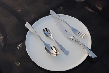 

304 stainless steel coffee steak knife and fork spoon Western spoon spoon four pcs one sets