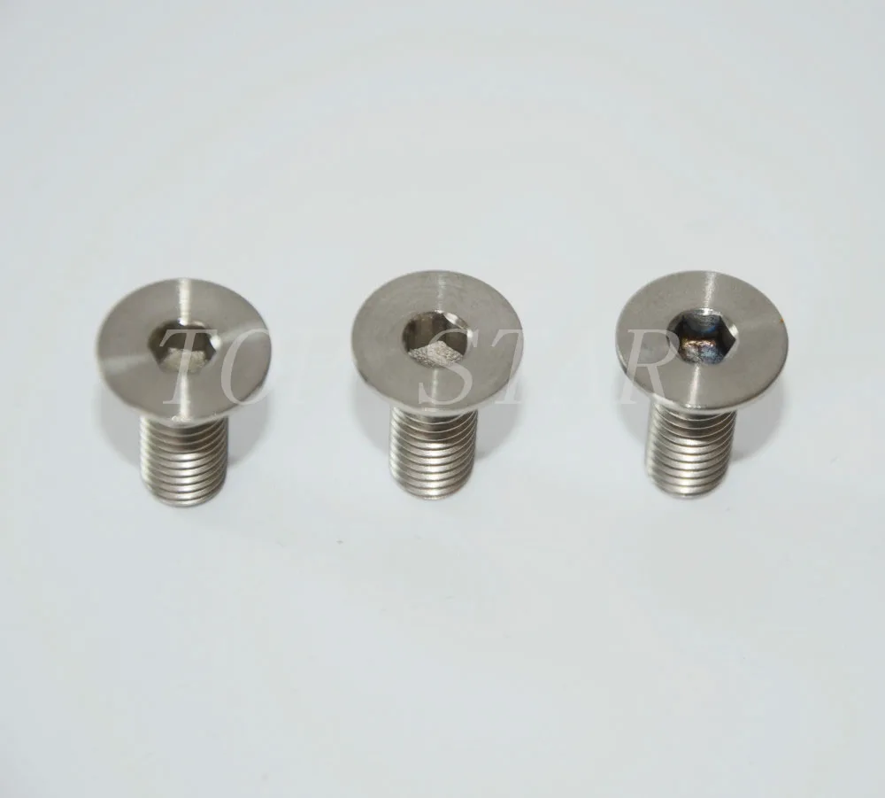 Grade5 Titanium alloy Countersunk Bolt M6 x (1.00mm) x mmLong