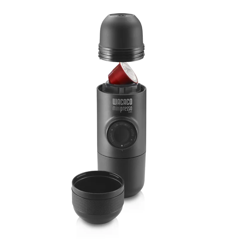 Wacaco Minipresso NS Portable Espresso Coffee Machine Compatible NS Capsules* Small Travel Coffee M