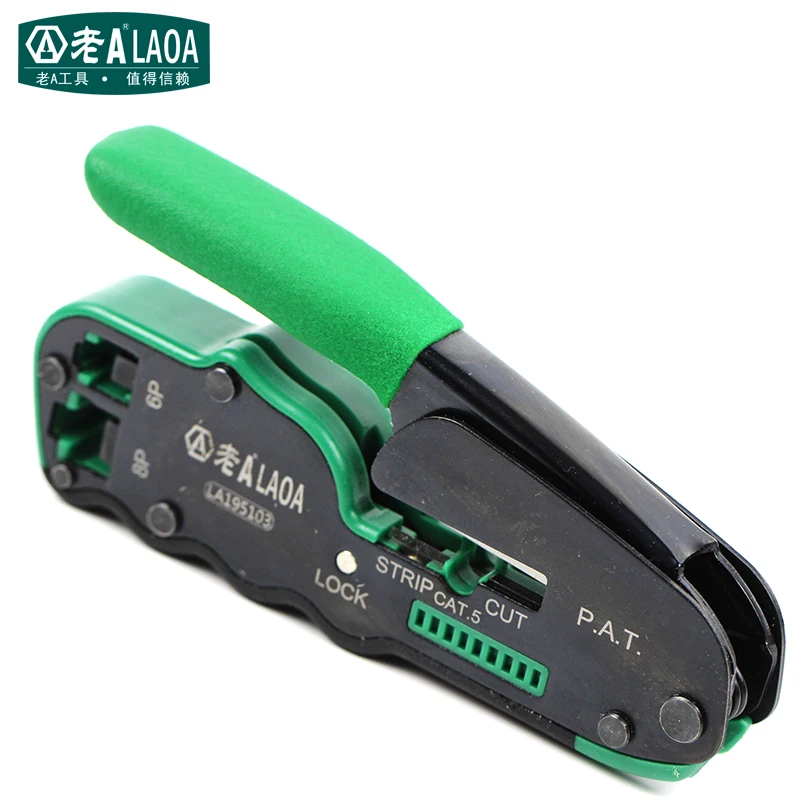 

LAOA 6P/8P Network Pliers Networking Tools Portable Multifunctional Cable Wire Stripper Crimping Pliers Terminal Tool Gift Box