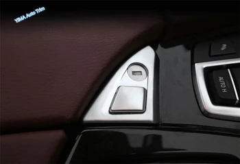 

Lapetus Auto Styling Armrest Container Storage Box Button Switch Cover Trim For BMW 5 Series F10 525i 535i 2011 - 2016