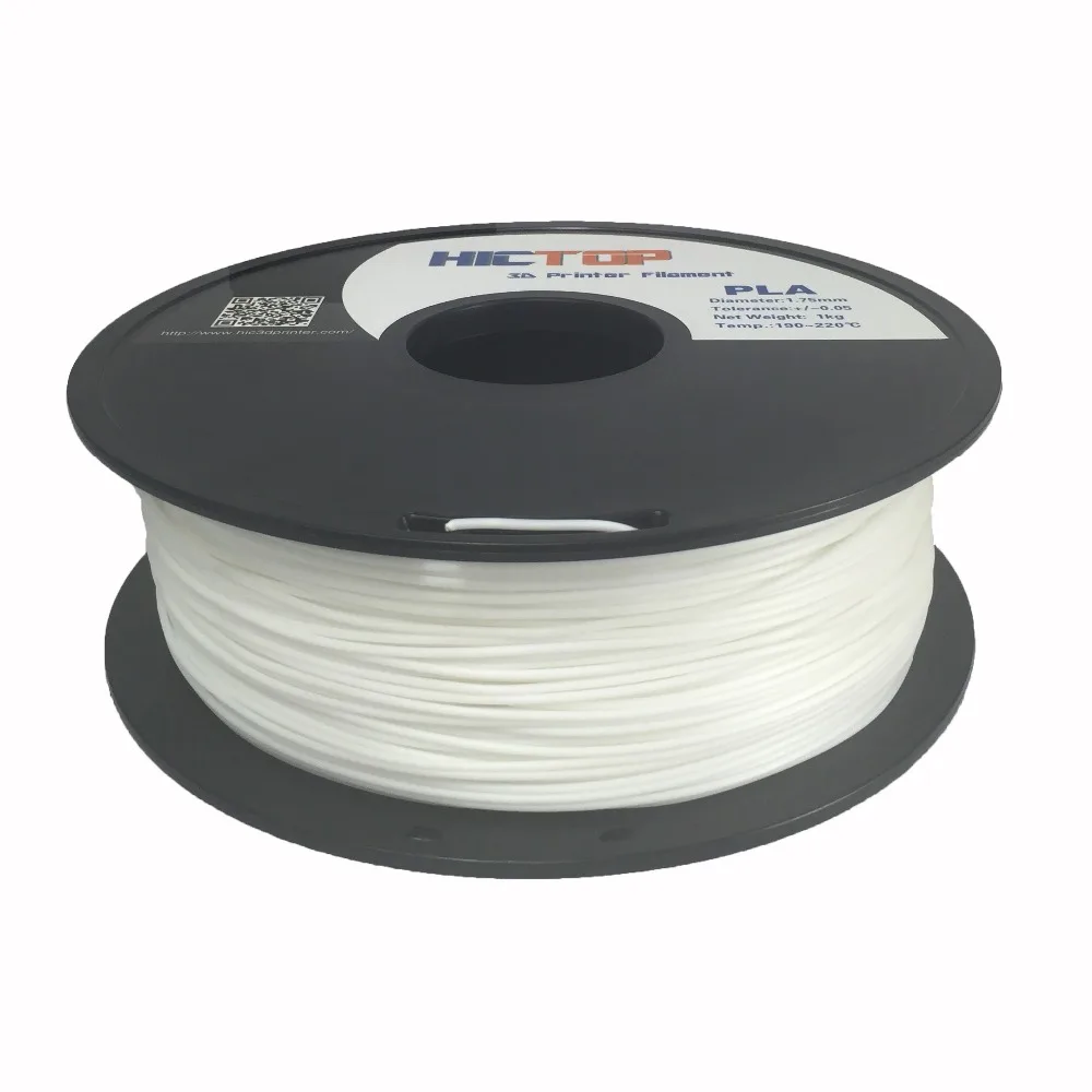 

3d printer 1kg 2.2lb 1.75mm White PLA Filament for 3D Printer/3D Printing Material/FDM 3D Printing Filament
