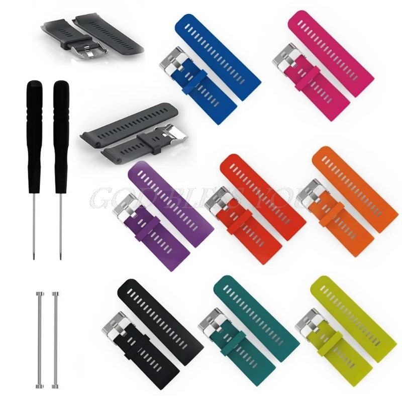 

Silicone Replacement Wrist Band Strap With Tool For Garmin Vivoactive HR Watch