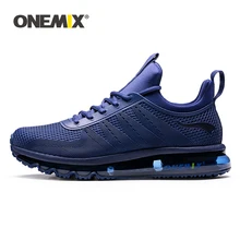ONEMIX Running Shoes For Men High Top Sports Sneaker Soft Windproof All-match Deodorant Sneaker For Outdoor Walking Jogging Shoe