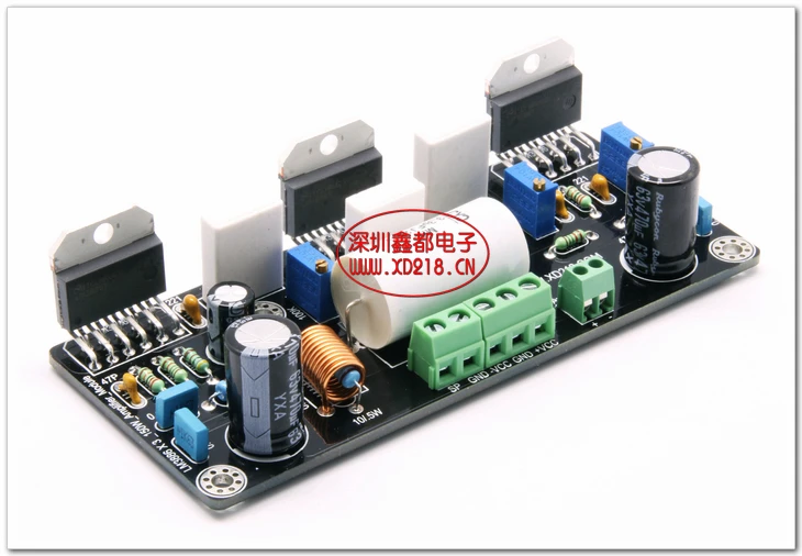 

XIN DU LM3886 Parallel 150W pure DC mono channel power amplifier board 1.0 channel amplifiers audio hifi amplifier board