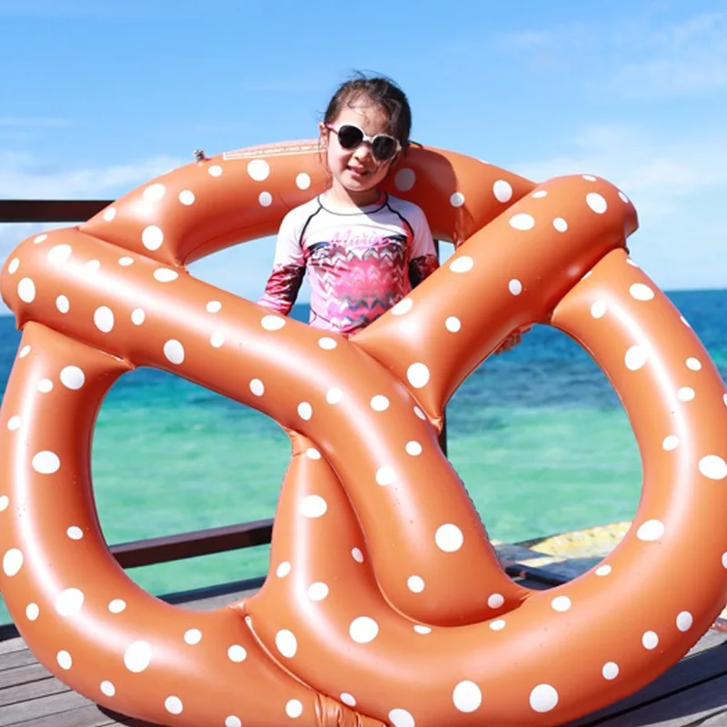 Надувной воздушный матрас Pretzel надувной круг кольцо буй надувная водная лодка