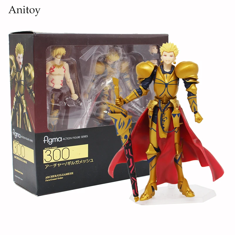 Gilgamesh вариант Figma#300 Archer Gilgamesh 1/8 Масштаб Окрашенные Фигурки ПВХ фигурка Коллекционная модель игрушки 15 см KT3856