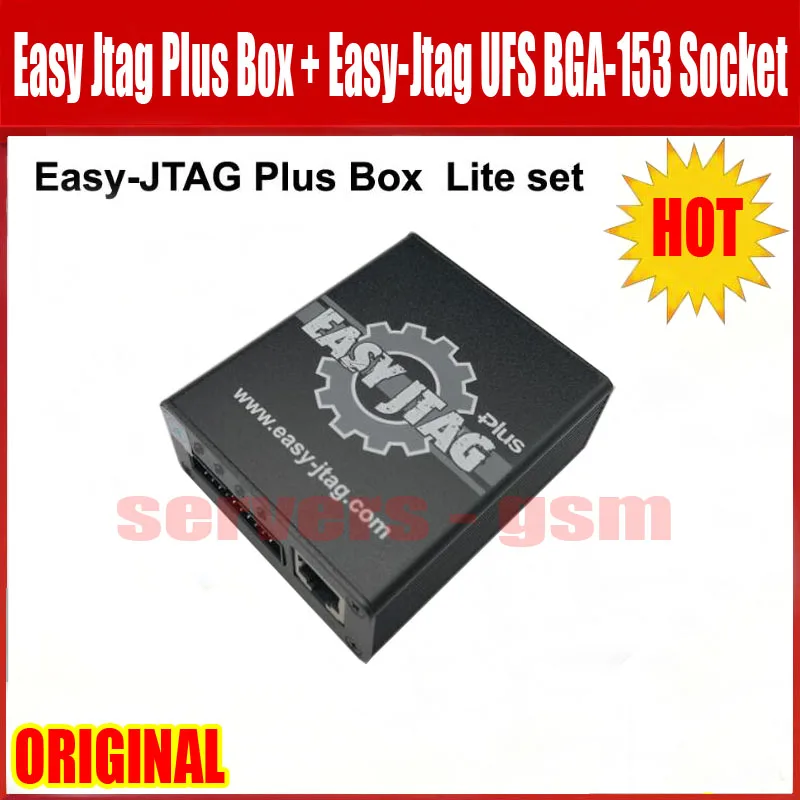 2019 новый оригинальный Easy j-tag plus коробка с Easyjtag UFS 153 адаптер гнезд